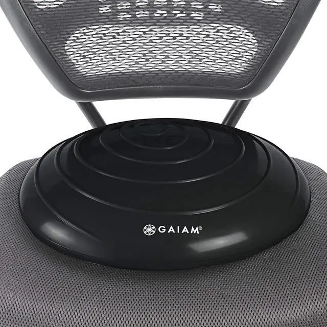 Main image of Gaiam Balance Disc Wobble Cushion Stability Core Trainer for Home or Office Desk Chair & Kids Alternative Classroom Sensory Wiggle Seat