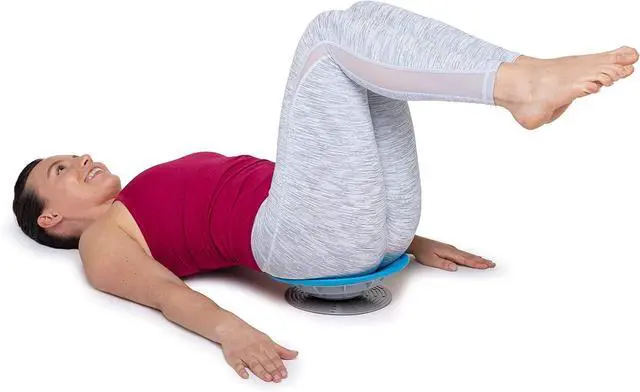 Alt view image 3 of 7 - OPTP Pelvic Rocker Core Trainer  Balance Disc for Core Stability, Pelvic Floor Training, and Ab Exercise - Core Strength Exercise Trainer for Stability