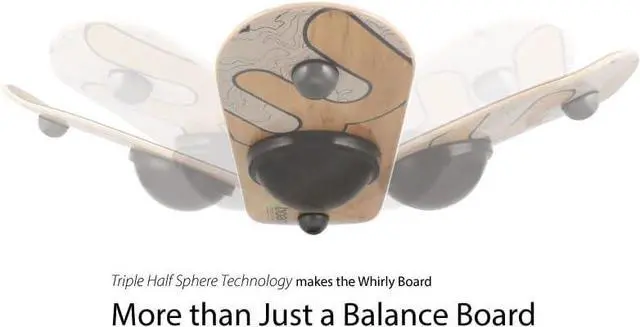 Alt view image 7 of 7 - Wide Standing Desk Balance Board - Anti Fatigue Balance Board for Standing Desks