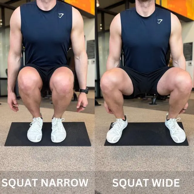 Alt view image 5 of 6 - SquatWedgiez 20 Degree Slant Board for Knees Over Toes Training, Heel Elevated Squats,1000 Pound Weight Capacity, Anti-Slip Squat Wedge for ATG Split Squats, & Calf Stretching