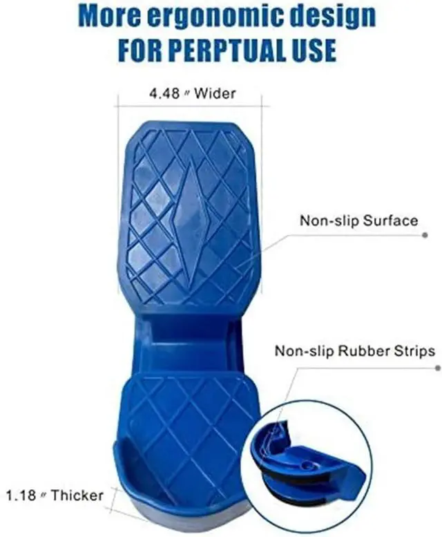 Alt view image 2 of 4 - Hausse Foot Stretcher, Foot Rocker (Blue)