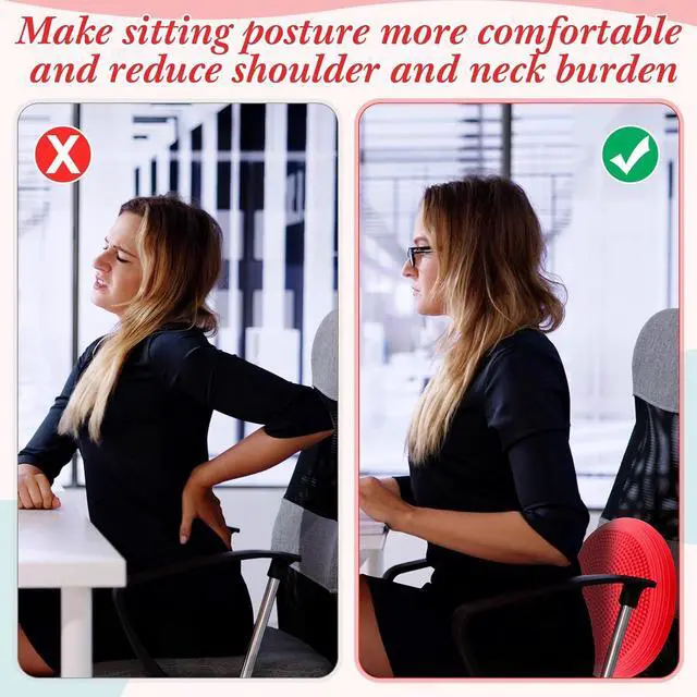 Alt view image 6 of 7 - Libima 8 Pcs Wiggle Seat for Sensory Kids Inflated Wobble Cushion Sensory Seat Flexible Seating for Classroom, Balance Disc with Needle Pump Wobble Cushion for Kids Children