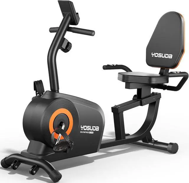 Main image of YOSUDA Recumbent Exercise Bike for Adults Seniors with Quick Adjust Seat, 350LB Capacity & 16-level Resistance
