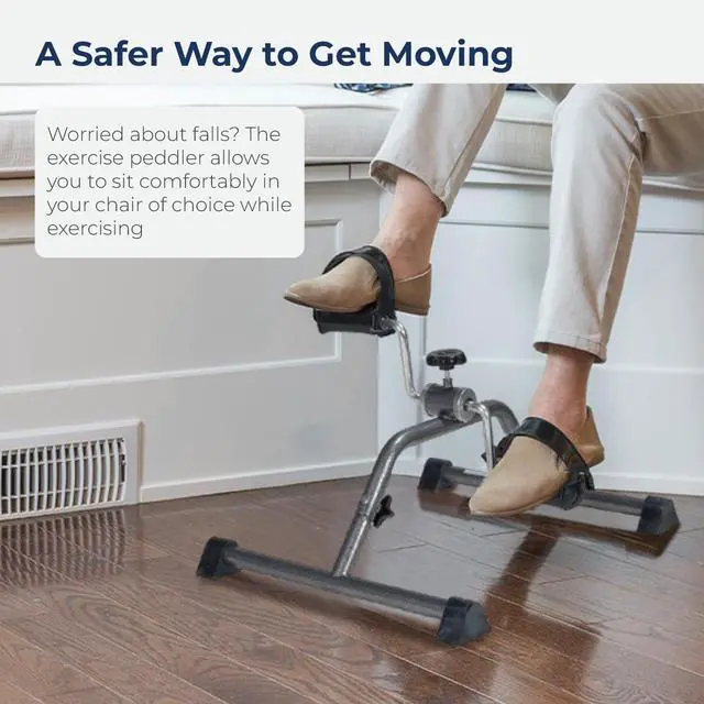 Alt view image 3 of 7 - 10270KDRSV-1 Pedal Exerciser, Silver Vein Finish