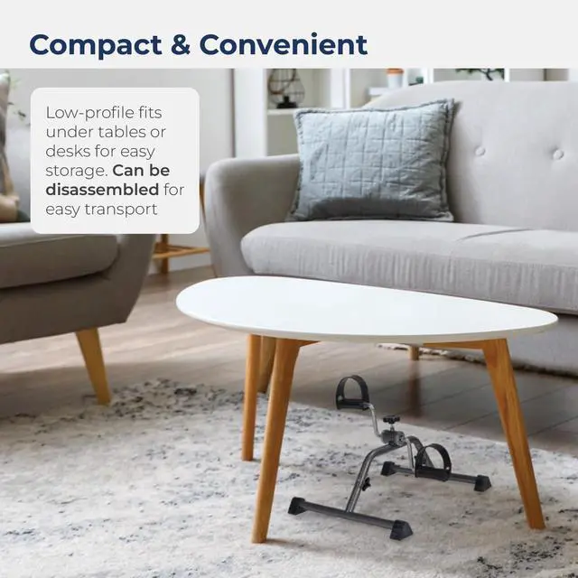 Alt view image 5 of 7 - 10270KDRSV-1 Pedal Exerciser, Silver Vein Finish