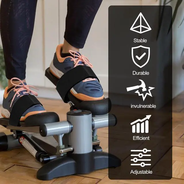 Alt view image 3 of 7 - Adjustable Pedal Straps for Ellipse Leg Exerciser Machine