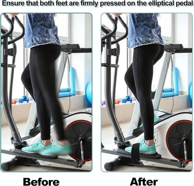 Alt view image 2 of 7 - Adjustable Pedal Straps for Ellipse Leg Exerciser Machine