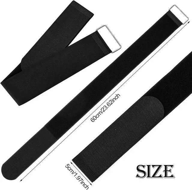 Alt view image 7 of 7 - Adjustable Pedal Straps for Ellipse Leg Exerciser Machine