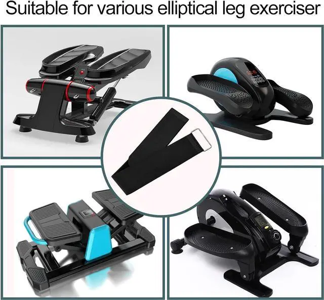 Alt view image 6 of 7 - Adjustable Pedal Straps for Ellipse Leg Exerciser Machine