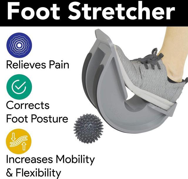 Alt view image 2 of 6 - ProHeal Achilles Tendonitis Relief Foot Rocker - Calf Stretcher with Spiked Ball Massager - for Plantar Fasciitis - Calf, Foot, Heel, and Ankle Stretcher - Lower Leg Pain