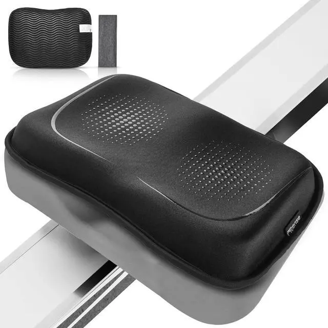 Main image of Rowing Machine Seat Cushion for The Concept 2 Rowing Machine with Extra Sports Headband, Memory Foam Row Machine Pad-Compatible with Concept 2 Rower, Recumbent Stationary Bike, Watter Rower