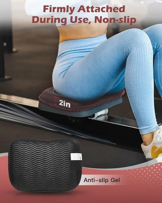 Alt view image 6 of 7 - Rowing Machine Seat Cushion for The Concept 2 Rowing Machine with Extra Sports Headband, Memory Foam Row Machine Pad-Compatible with Concept 2 Rower, Recumbent Stationary Bike, Watter Rower