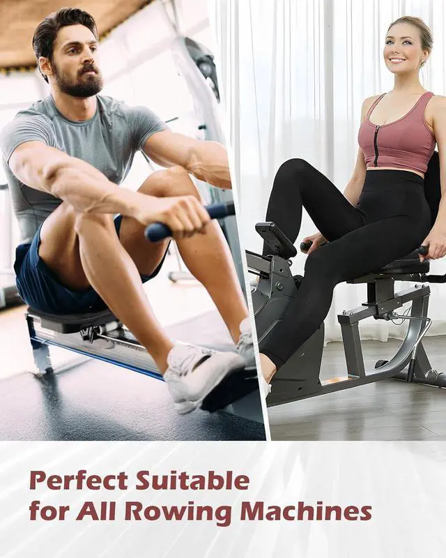 Alt view image 7 of 7 - Rowing Machine Seat Cushion for The Concept 2 Rowing Machine with Extra Sports Headband, Memory Foam Row Machine Pad-Compatible with Concept 2 Rower, Recumbent Stationary Bike, Watter Rower