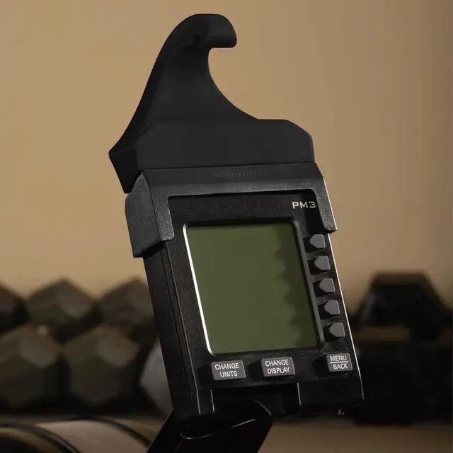 Alt view image 2 of 7 - Smartphone Cradle Designed for Concept 2 Rowing Machine PM3 Monitor, PM4 Monitor, Silicone Phone Holder with Adapter Compatible with Concept2 Pm3 and Pm4 Monitors