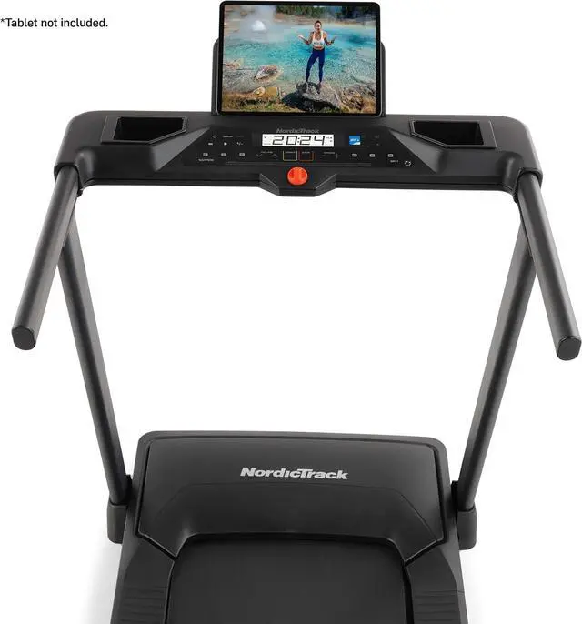 Alt view image 2 of 7 - NordicTrack T Series: Perfect Treadmills for Home Use, Walking or Running Treadmill with Incline, Bluetooth Enabled, 300 lbs User Capacity