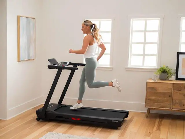 Alt view image 5 of 7 - NordicTrack T Series: Perfect Treadmills for Home Use, Walking or Running Treadmill with Incline, Bluetooth Enabled, 300 lbs User Capacity
