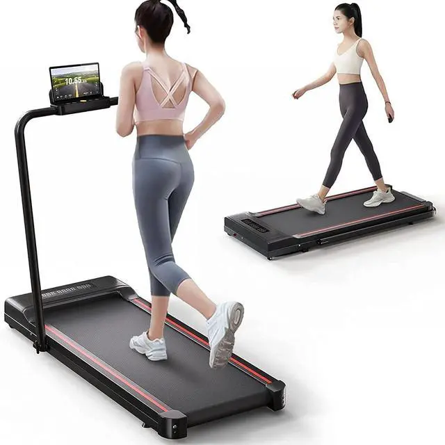 Main image of Sperax Treadmill,Walking Pad,Under Desk Treadmill,3 in 1 Folding Treadmills,Treadmills for Home,Black Red