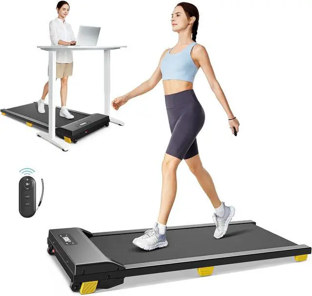 Main image of Walking Pad, Under Desk Treadmill for Home Small, Portable Treadmill with Six-Point Shock Absorption, Quiet Walking Pad for Office