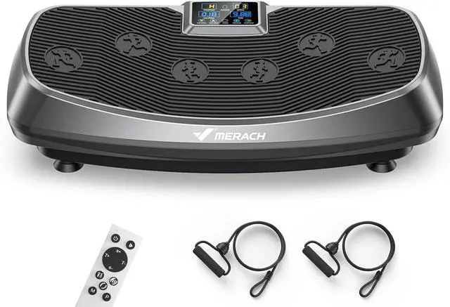 Main image of MERACH Vibration Plate Exercise Machine, 3D Vibration Plate with Oscillation Pulse Mode, Vibrating Plate Exercise Machine for Women Men, Exercise Equipment for Home