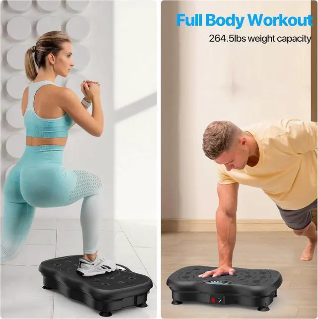 Alt view image 5 of 7 - Vibration Plate Exercise Machine for Lymphatic Drainage Weight Loss, Whole Body Workout Vibration Fitness Platform ,Home Training Equipment ,Sport Gym for Weight Loss Fat Burner for Women Men