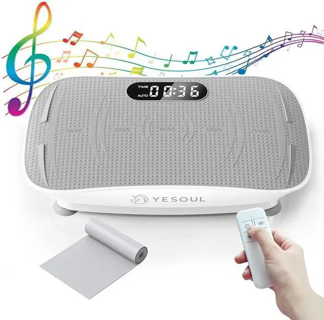 Main image of Yesoul Vibration Plate Exercise Machine for Lymphatic Drainage& Weight Loss,Power Plate Vibration Platform with Remote,Full Whole Body Workout Vibration Platform,300-400 lbs Capacity