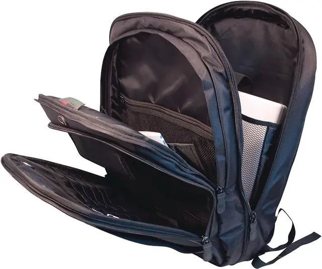 Alt view image 4 of 5 - Mobile Edge Orion M17x Gaming Laptop Backpack for Men and Women, Designed Specifically for and Compatible with Alienware M17 17.3 Laptops, ScanFast Checkpoint Friendly, Black ME-AWBP2.0