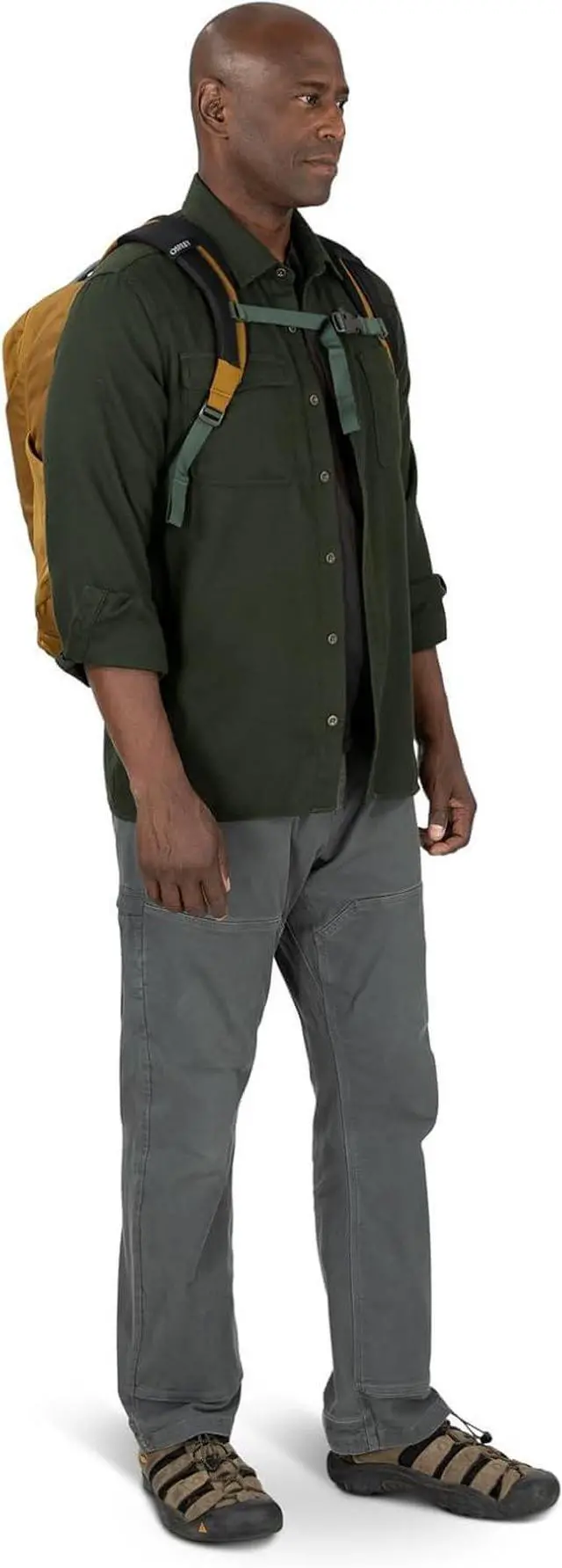 Alt view image 3 of 7 - Osprey Proxima Laptop Commuter Backpack, Black