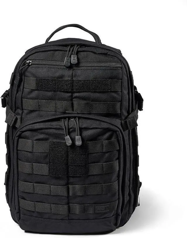 Main image of 5.11 Tactical Backpack  Rush 12 2.0  Military Molle Pack, CCW with Multiple Compartments, 24 Liter, Small, Style 56561, Black