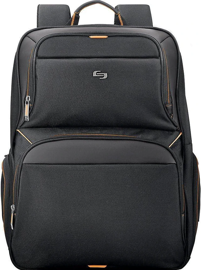 Alt view image 4 of 7 - Solo New York UBN701-4 17.3 Inch Laptop Backpack, Black, 17.5 x 11.75 x 8