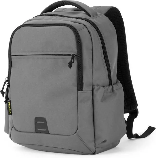 Alt view image 7 of 7 - VEAGIA Tactical Travel Laptop Backpacks Large Heavy Duty Work Backpack For Men women Airline Approved (New Grey)
