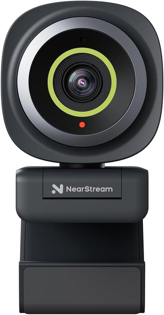 CSL Webcam Full HD 1080p With Microphone, 2K 1920 X 1080P, Cover, Privacy Shutter Privacy Screen, Auto Focus, Low Light Correction, Compatible With