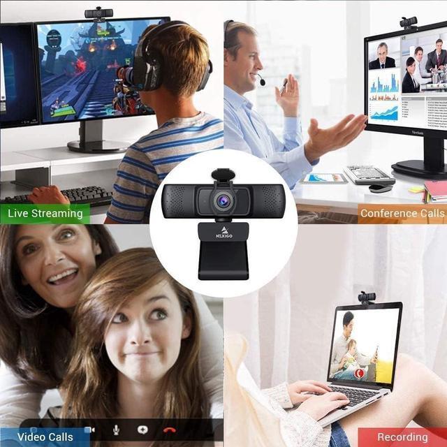 Alt view image 5 of 7 - NexiGo N930P (Gen 2) 1080P Autofocus Webcam with Software, Microphone & Privacy Cover, HD USB Web Camera, for Zoom YouTube Skype FaceTime, PC Mac Laptop Desktop