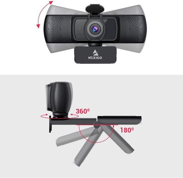 Alt view image 6 of 7 - NexiGo N930P (Gen 2) 1080P Autofocus Webcam with Software, Microphone & Privacy Cover, HD USB Web Camera, for Zoom YouTube Skype FaceTime, PC Mac Laptop Desktop
