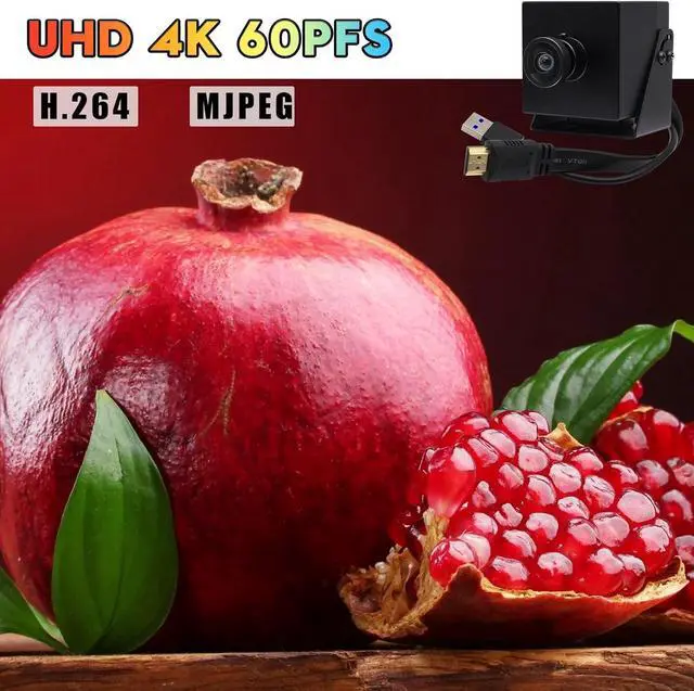 Alt view image 2 of 7 - SVPRO HDMI Camera 4K USB3.0 Webcam 60FPS Wide Angle USB Camera 120 Degree M12 Lens Streaming Camera 4K 60FPS H.264 External Computer Camera,TV Camera