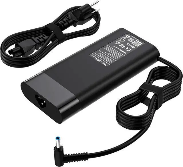 Main image of 135W Laptop Charger Compatible with HP Spectre X360 Charger 15t-df100 15-df000 16t-f10 16 2-in-1 for HP OMEN Pavilion Gaming 15 17 ec0013dx 15-ec0751ms ZBook 15 G5 G6 G7 TPN-DA11 Power Cord