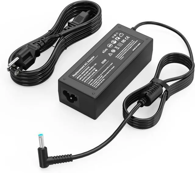 Main image of 65W 45W Laptop Charger for HP Model 15: 15-dy 15-dq 15-da 15-db 15-dw 15-f 15-ef 15-ab 15-ac 15-af 15-an 15-au 15-aw 15-ay 15-ba 15-bn 15-bk 15-br 15-bs 15-bw Series Power Supply