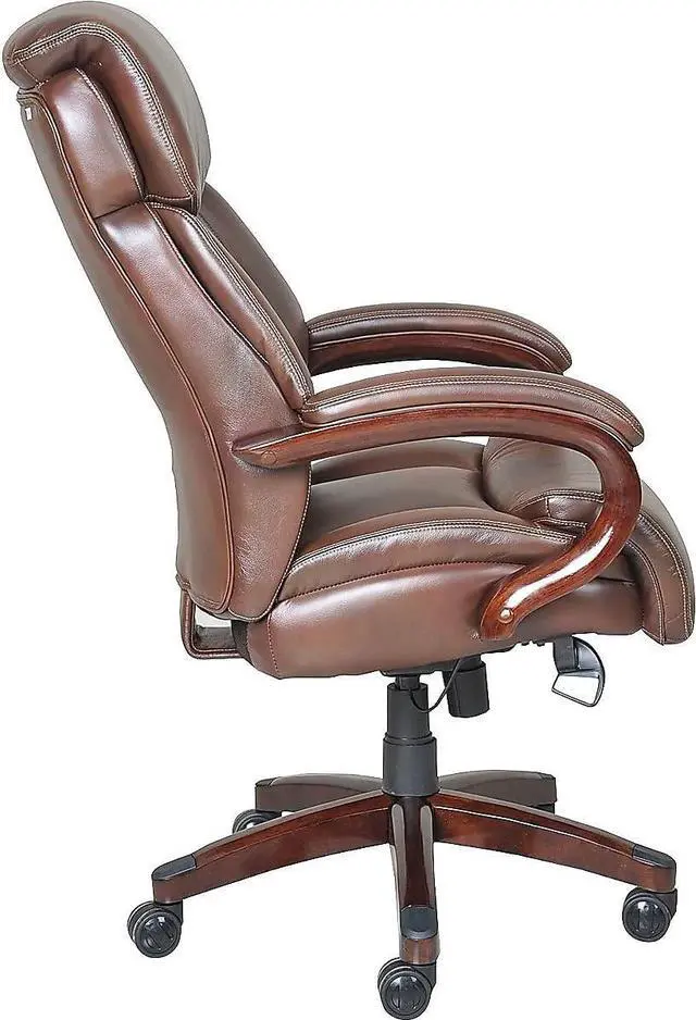 Alt view image 3 of 6 - La-Z-Boy 1104593 Bradley Bonded Leather Executive Chair