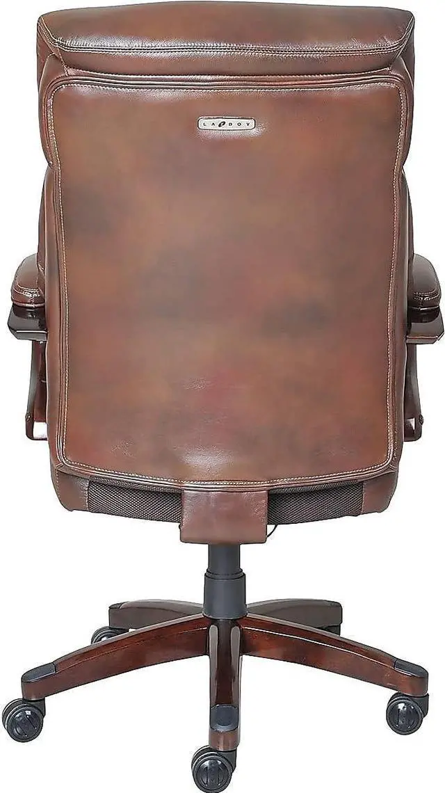 Alt view image 4 of 6 - La-Z-Boy 1104593 Bradley Bonded Leather Executive Chair