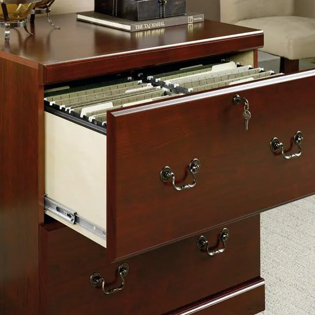 Alt view image 3 of 5 - Sauder Heritage Hill Lateral File, 30.12" L x 20.47" W x 30.12" H, Classic Cherry finish