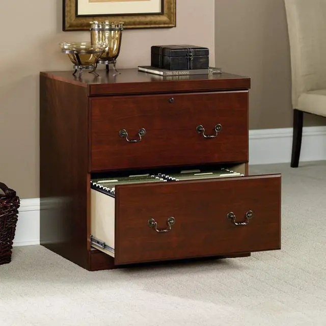 Alt view image 5 of 5 - Sauder Heritage Hill Lateral File, 30.12" L x 20.47" W x 30.12" H, Classic Cherry finish