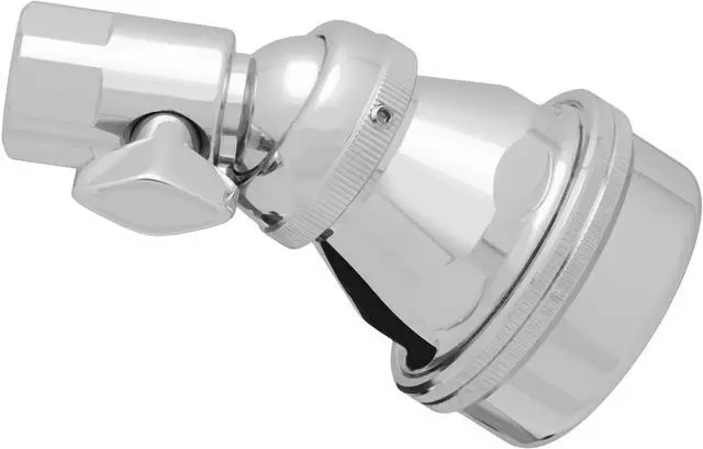 Alt view image 6 of 6 - Sloan AC-11 Act-O-Matic Volume Control Showerhead, 2.5 GPM Flow Rate - Standard with Thumb Screw, Fingertip Control, Self-Cleaning Spray Disc, Polished Chrome Finish, 4020100