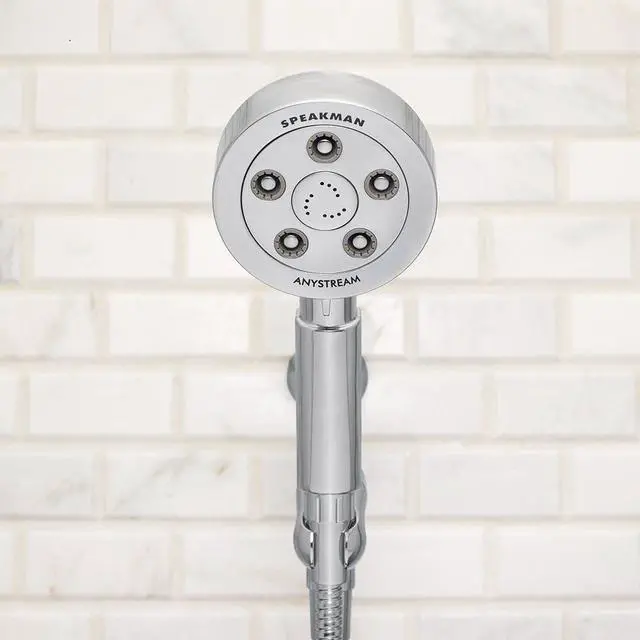 Alt view image 3 of 7 - VS-3010 Neo Anystream High Pressure Handheld Shower Head with Hose Polished Chrome 2.5 GPM