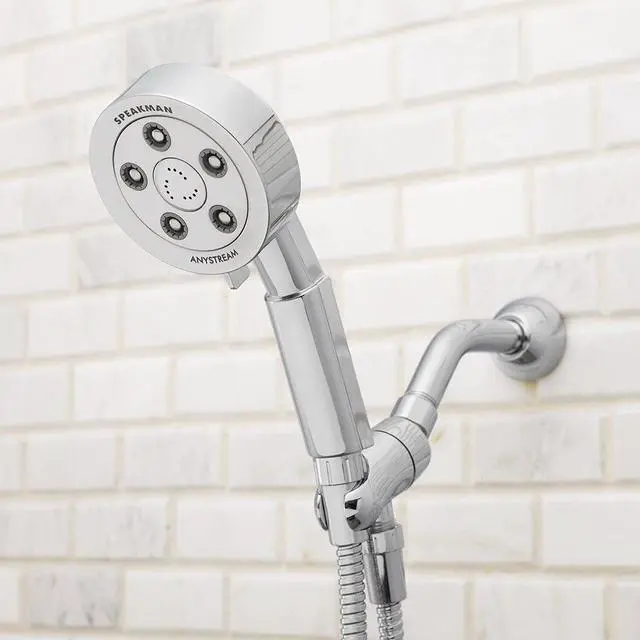 Alt view image 4 of 7 - VS-3010 Neo Anystream High Pressure Handheld Shower Head with Hose Polished Chrome 2.5 GPM