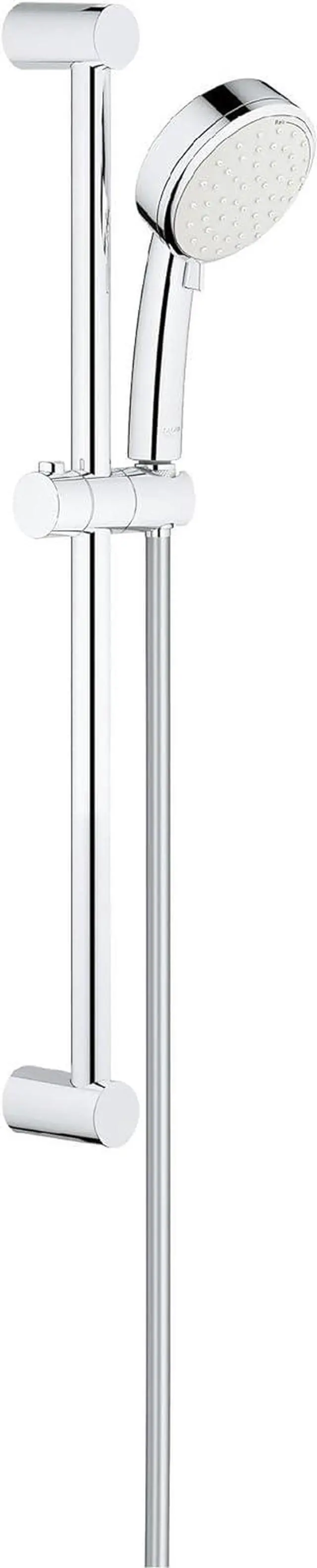 Main image of Grohe 26076002 New Tempesta Cosmopolitan 100 2 Spray Shower Rail Set, Starlight Chrome
