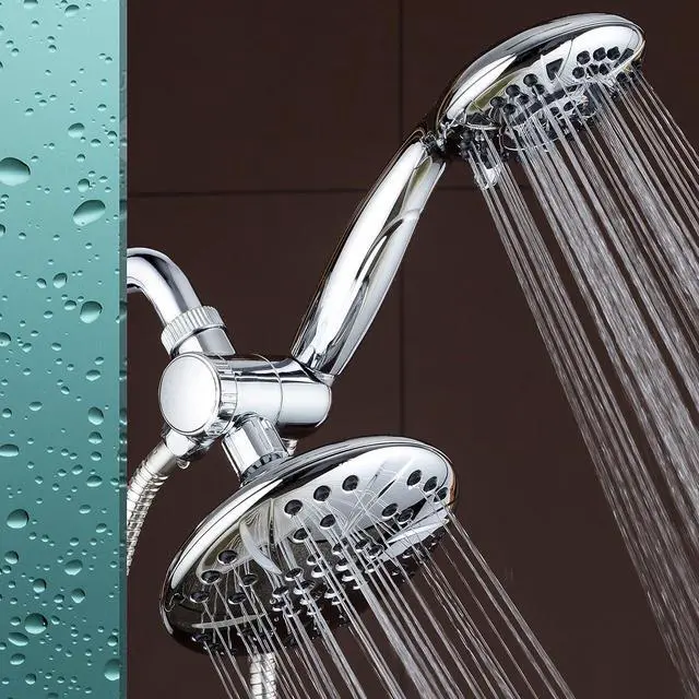 Alt view image 7 of 7 - High Pressure 6-inch / 6-Setting Premium Rain Shower Head by AquaDance for the Ultimate Shower Spa Experience! Officially Independently Tested to Meet Strict US Quality & Performance Standards!