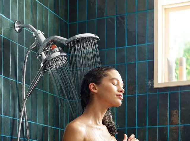 Alt view image 2 of 7 - Moen IN208C2 Aromatherapy Combination Handshower and Rainshower with INLY Shower Capsules, Chrome