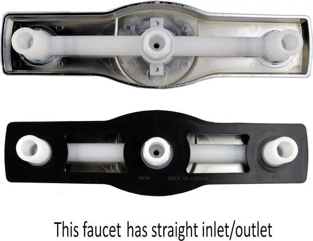 Alt view image 6 of 7 - Laguna Brass 3310BZ/4010BZ Mobile Home Two Handle Non-Metallic 8" Tub Diverter with Shower Head/Arm/Flange, Brushed Bronze Finish