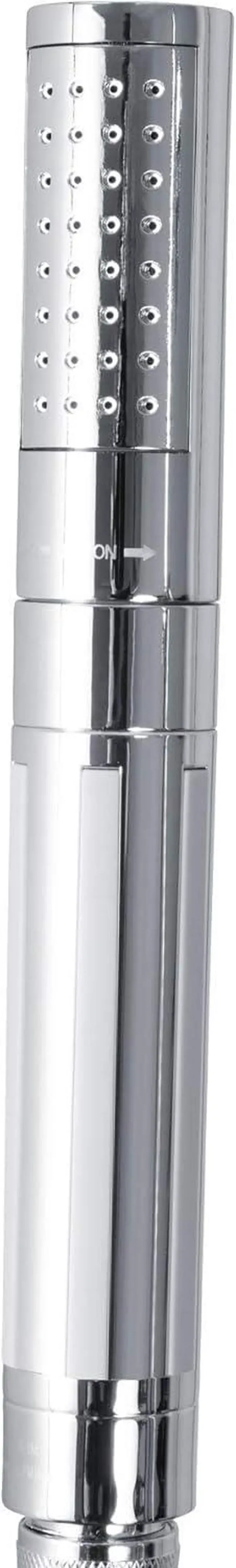 Alt view image 4 of 6 - PULSE ShowerSpas 1052-CH-1.8GPM Aquarius Shower System with 8" Rain Showerhead and Magnetic Attached Hand Shower with On/Off, Polished Chrome, 1.8 GPM