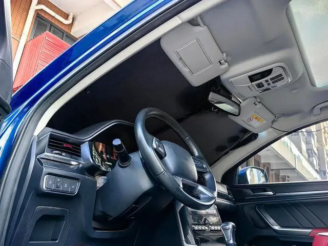 Alt view image 5 of 7 - XHRING Car Windshield Sun Shade Sunshade for Mini Cooper Cooper S Clubman Countryman Paceman Roadster Coupe JCW R56 R60 R57 R53 F56 F60 F57 Accessories Car Front Window Sun Shield 2002-2024 2025