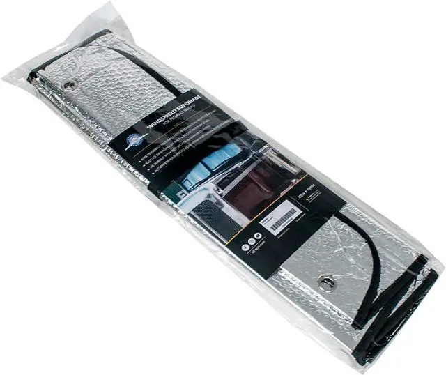 Alt view image 4 of 5 - United Pacific 98994 Sun Shade Windshield Visor for Peterbilt 567/379/359 Various Years, Accordion Style, Sun Protection for Semi-Trucks - ONE Visor